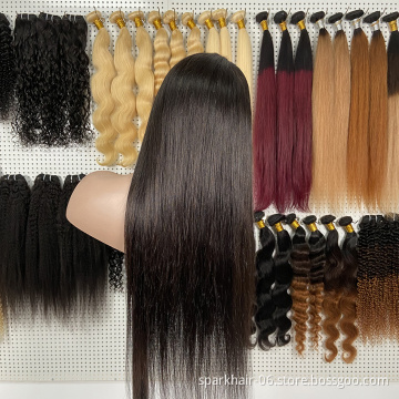 100% Virgin Human Silky Straight Lace Frontal Wig,Long Straight Hair Transparent Lace Wig,Cheap Closure Hd Lace Frontal Wigs